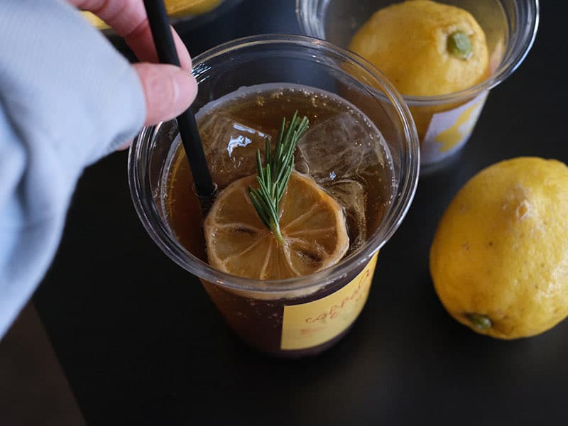 コーヒー檸檬ソーダ